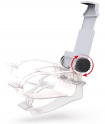 Dobe mobilholder til PS5-kontrol, hvid