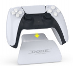 Dobe Stativ til PS5 DualSense controller, Hvid
