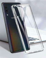 Transparent TPU-etui til Galaxy A50/A50s/A30s