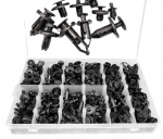 Fastgørelseselementer til bil 280 dele, Svart