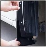 Fastgørelseselementer til bil 280 dele, Svart