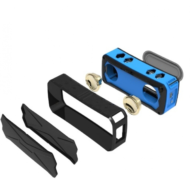 Vandtæt højttaler + Silikone bærerem