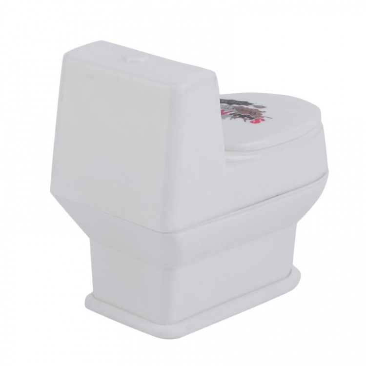 Sprøjtende joke toilet