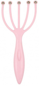 Hovedbundsmassage med metalkugler, Pink