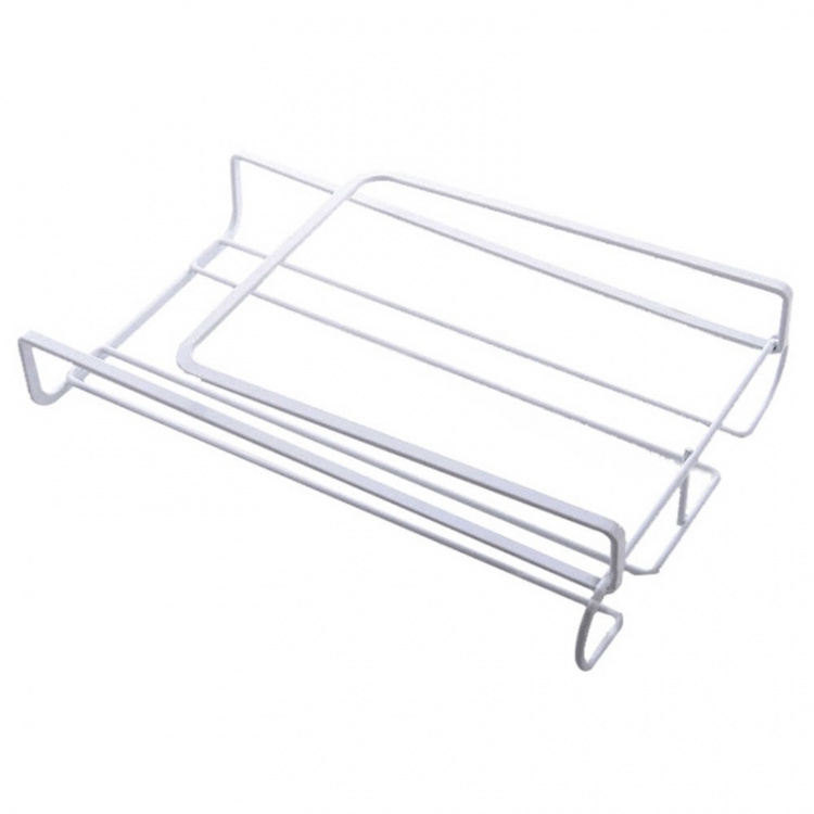 Vin glasophæng i metal til 6 glas, Hvid