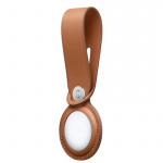 PU-læderetui til Airtag, Brun