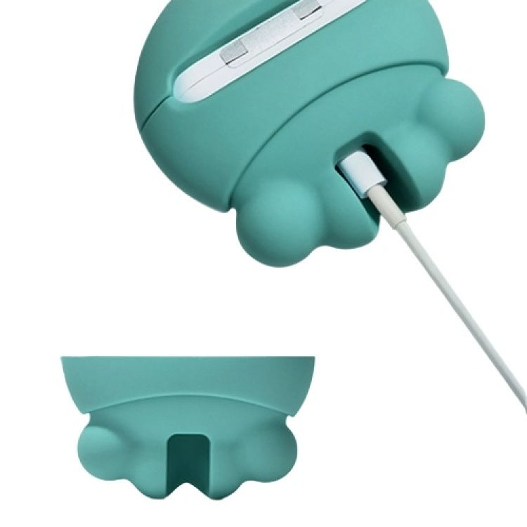 Blæksprutteskal til Airpods Pro, Grøn