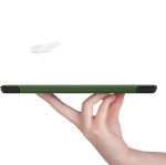 Tri-fold etui med stativfunktion til Galaxy Tab A7 10.4 T500/T505, Grøn Tri-fold etui med stativfunktion til Galaxy Tab A7 10.4 T500/T505, Grøn