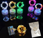 Stemningsfuld lysdekoration 2 m, Rosa