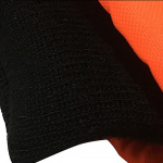 Skihandsker i varsel-farver med reflekser, Orange, Størrelse L