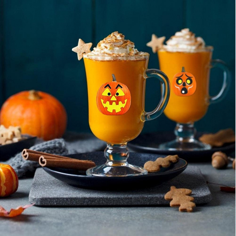 500 Halloween klistermærker, rulle