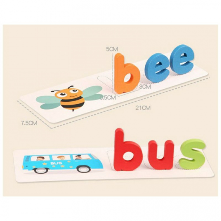 Lær engelsk - stavningsspil for børn