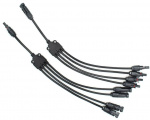 Solcelleforbindelse MC4, Y-adapter 4 til 1