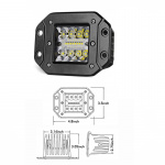 LED rampe, indbygget arbejdslys 5 LED rampe, indbygget arbejdslys 5