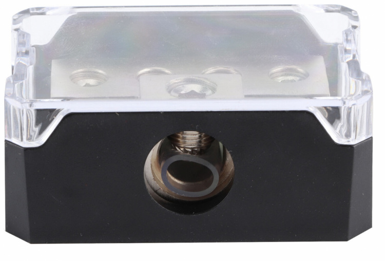 Fordelingsblok 1x10,5mm til 4x7mm