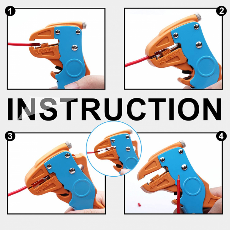 Multifunktionel kabelskræller