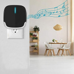 Plug & Play Trådløs dørklokke med lang rækkevidde, svart