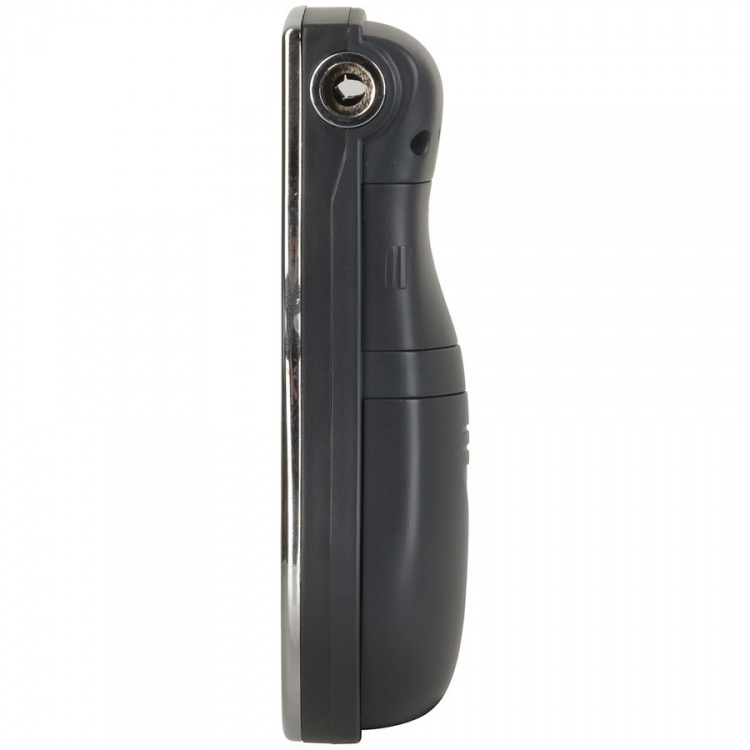 Kompakt alkoholmåler til bl.a. bil med LCD-skærm, Sort/Sølv