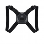 Støttevest til bedre kropsholdning og rygstøtte, Sort