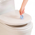 Håndtag til toiletsæde eller -skab, blå