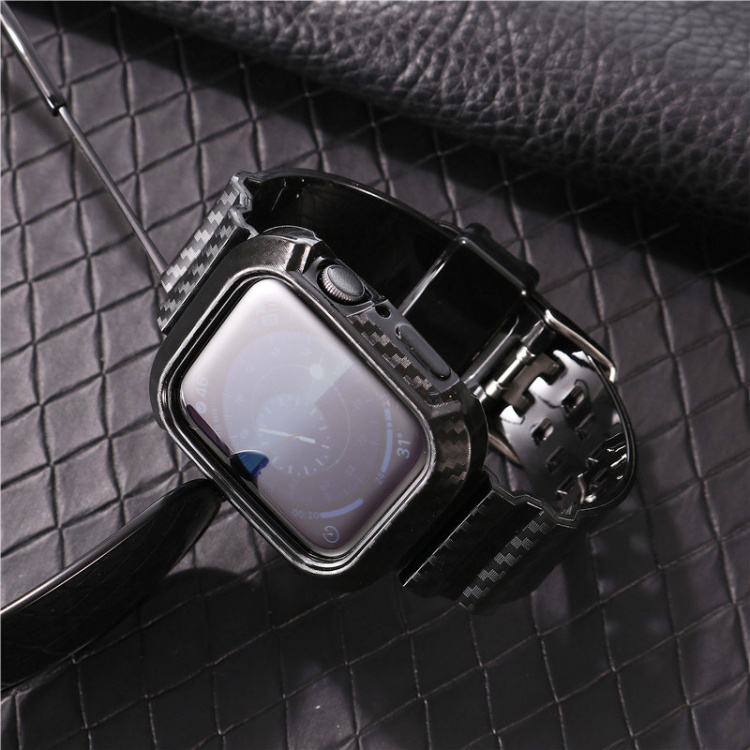 Erstatningsrem til Apple Watch 42/44/45mm, Sort