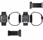 Erstatningsrem til Apple Watch 42/44/45mm, Sort