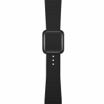 Silikoneur til Apple Watch 42/44/45mm, Sort