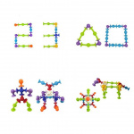 Byggklossar i silikon med sugproppar, 24 st