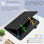 Etui med kugleholder til iPad Mini 6, Svart