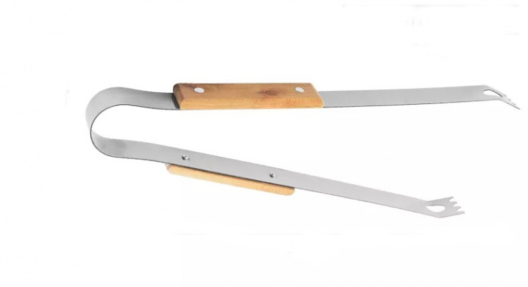 Grillsæt i træ, 4 dele