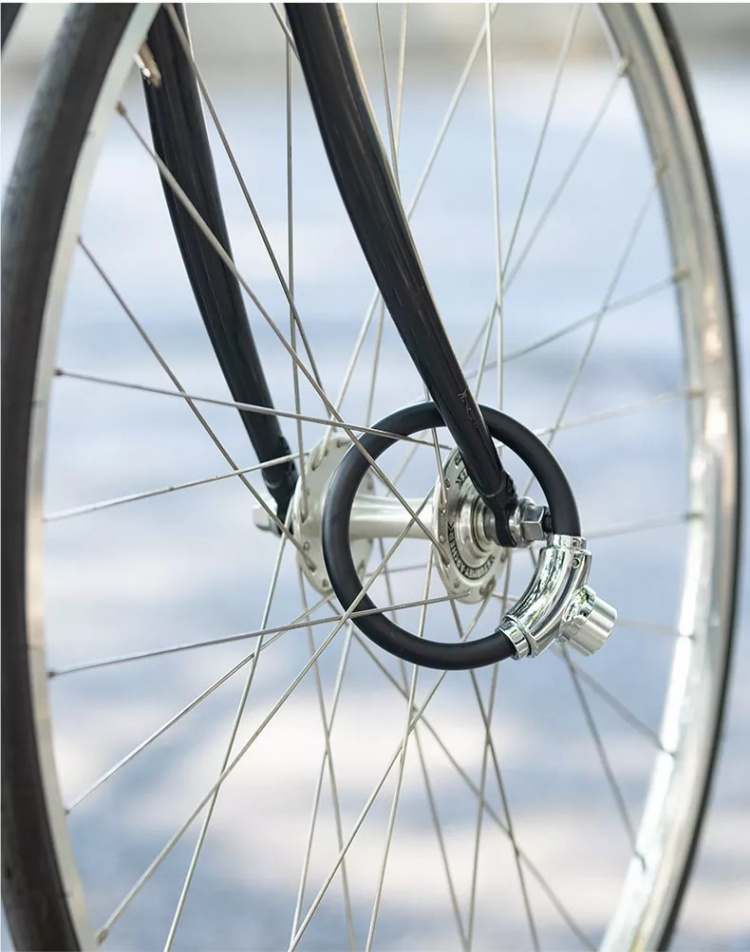 Sort cykellås, Small