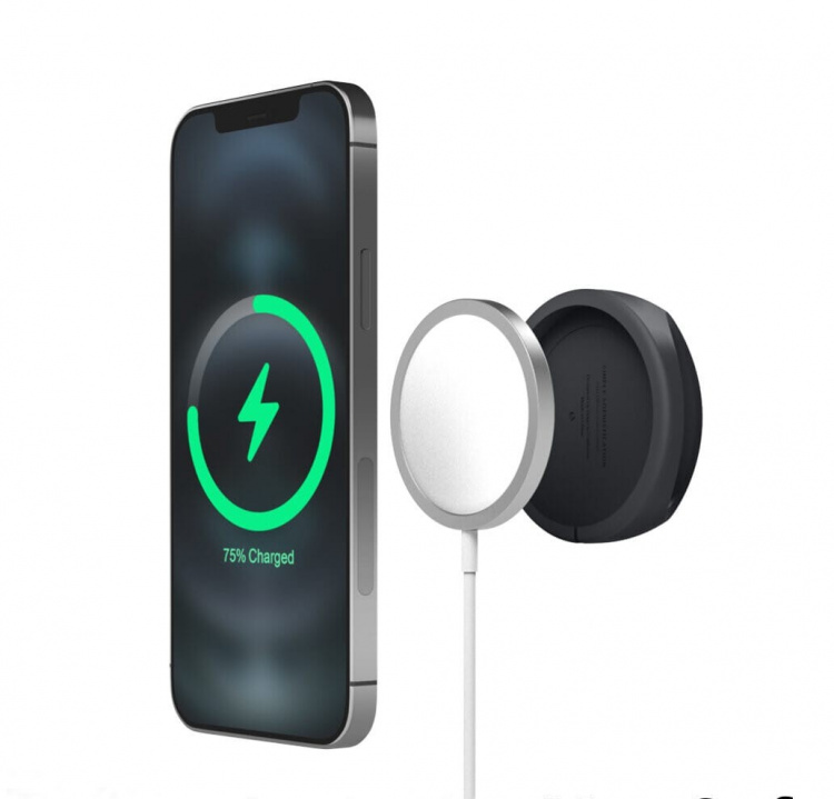 Mobilholder kompatibel med MagSafe, Sort