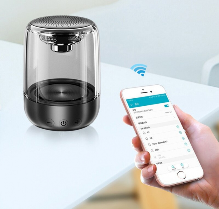 Gennemsigtig mini-højttaler Gennemsigtig mini-højttaler