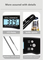 Kødtermometer, Sort