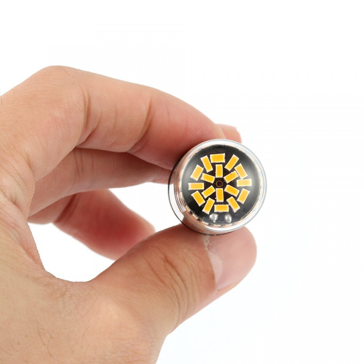 Fremhæv afkodning af bremselys anti-stroboskopisk, gul