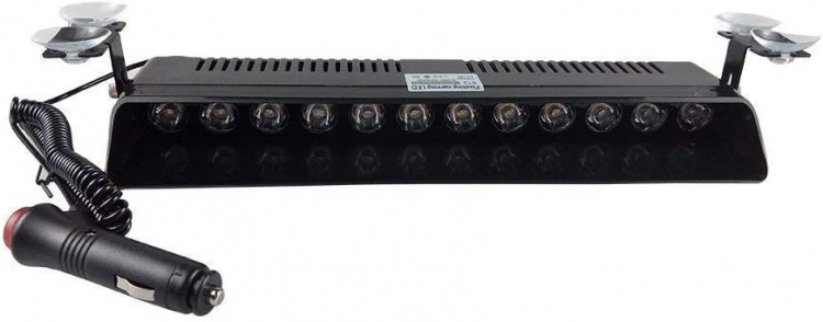 LED Strobe Lampe til Bil, Blåt lys