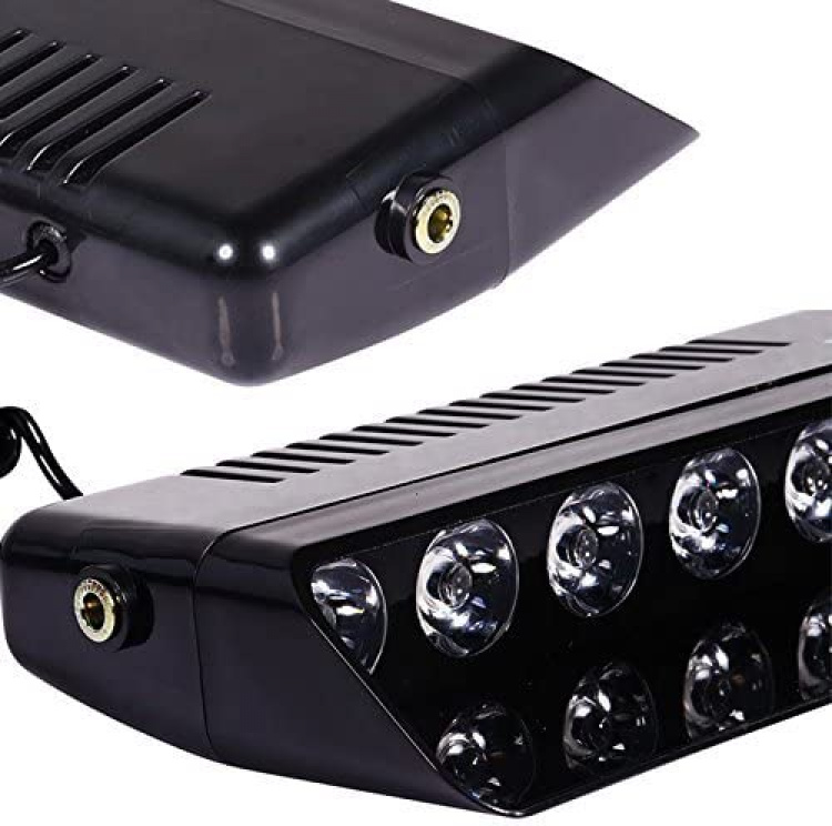 LED Strobe Lampe til Bil, Blåt lys