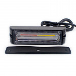 LED-advarselslampe COB til køretøjer 12-24V, Orange