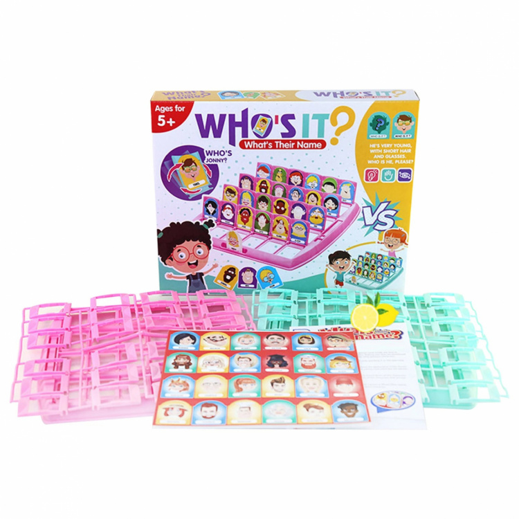 Hvem er der? Sjovt familiespil