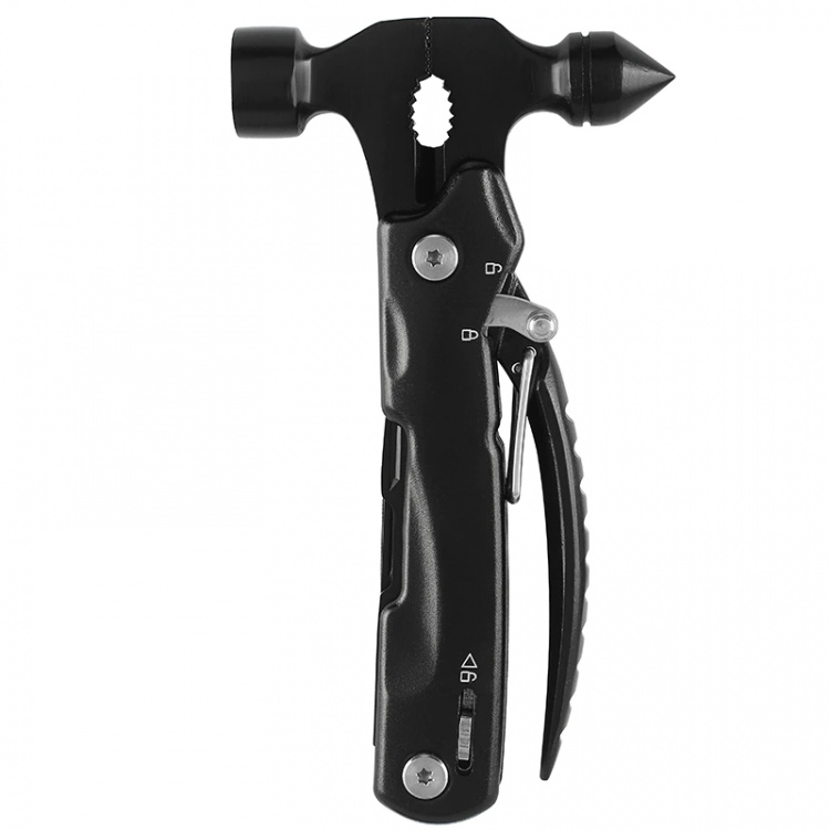 Multiværktøj med nødhammer