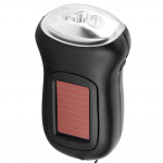 Hånddrevet LED-lommelygte, Sort