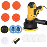 Bil polersæt i 14 dele inkl. poleringsmaskine