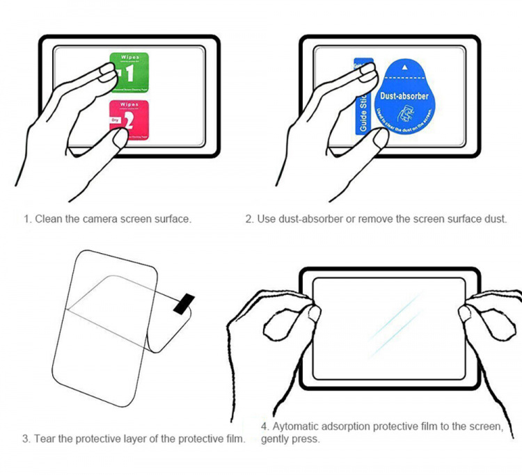 Skærmbeskyttelse og kamerabeskyttelse til GoPro Hero 9