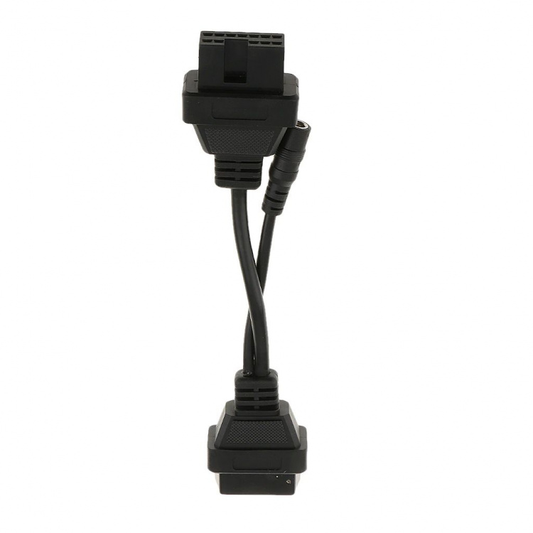 16 pin till 12 pin OBD2 Adapter för Mitsubishi