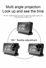 Vækkeur med projektor