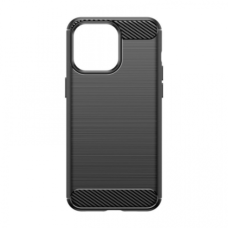 TPU-etui til iPhone 15 Plus, sort