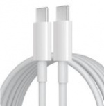 USB-C-kabel - 3 m - Hvid - iPhone 15-kompatibel