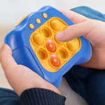 Quick Push Pop it-legetøj, blå Quick Push Pop it-legetøj, blå