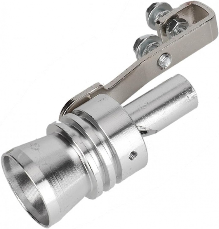 Turbo-fløjte - Sølv - Stor