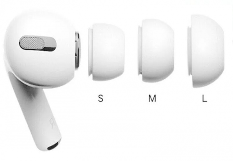 Silikonepropper til Airpods Pro, 3 størrelser